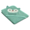 image:imageDelta Children BabyInfant Hooded Bath Towel  Super Soft and Absorbent Newborn Essential  Ideal Baby RegistryShower Gift for Boys and Girls Light Teal OwlLight Teal Owl