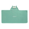 image:imageDelta Children BabyInfant Hooded Bath Towel  Super Soft and Absorbent Newborn Essential  Ideal Baby RegistryShower Gift for Boys and Girls Light Teal OwlLight Teal Owl