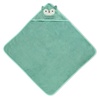 image:imageDelta Children BabyInfant Hooded Bath Towel  Super Soft and Absorbent Newborn Essential  Ideal Baby RegistryShower Gift for Boys and Girls Light Teal OwlLight Teal Owl