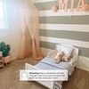 image:imageDelta Children Bennett Wood Toddler Bed  Greenguard Gold Certified Bianca WhiteGrey