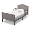 image:imageDelta Children Bennett Wood Toddler Bed  Greenguard Gold Certified Bianca WhiteGrey