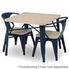 image:imageDelta Children Bistro Kids Play Table  Ideal for Arts amp Crafts Snack Time Homeschooling Homework amp More Navy with Driftwood