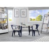 image:imageDelta Children Bistro Kids Play Table  Ideal for Arts amp Crafts Snack Time Homeschooling Homework amp More Navy with Driftwood