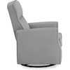 image:imageDelta Children Blair Slim Nursery Glider Swivel Rocker Chair CharcoalFrench Gray