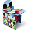 image:imageDelta Children Chair Desk With Storage Bin Disney Minnie MouseMickey Mouse
