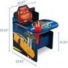 image:imageDelta Children Chair Desk With Storage Bin DisneyPixar Cars  Kids Chair Desk Includes Fabric Storage Bin and Cup Holder Low to the Ground for Easy Access Ideal for ToddlersKids Age 3Multi Color