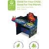 image:imageDelta Children Chair Desk With Storage Bin DisneyPixar Cars  Kids Chair Desk Includes Fabric Storage Bin and Cup Holder Low to the Ground for Easy Access Ideal for ToddlersKids Age 3Multi Color