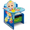 image:imageDelta Children Chair Desk With Storage Bin Sesame StreetCocomelon