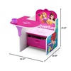 image:imageDelta Children Chair Desk with Storage Bin Disney Princess Friendship Adventures