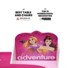 image:imageDelta Children Chair Desk with Storage Bin Disney Princess Friendship Adventures