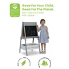 image:imageDelta Children Chelsea DoubleSided Storage Easel with Paper Roll and Magnets Ideal for Arts amp Crafts Drawing Homeschooling and More  Greenguard Gold Certified Light GreyWhite