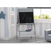 image:imageDelta Children Chelsea DoubleSided Storage Easel with Paper Roll and Magnets Ideal for Arts amp Crafts Drawing Homeschooling and More  Greenguard Gold Certified Light GreyWhite