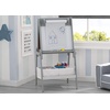image:imageDelta Children Chelsea DoubleSided Storage Easel with Paper Roll and Magnets Ideal for Arts amp Crafts Drawing Homeschooling and More  Greenguard Gold Certified Light GreyWhite