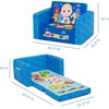 image:imageDelta Children CoComelon Cozee FlipOut Chair  2in1 Convertible Sofa to Lounger for Kids