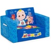 image:imageDelta Children CoComelon Cozee FlipOut Chair  2in1 Convertible Sofa to Lounger for Kids