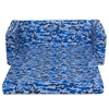image:imageDelta Children Cozee 2in1 Sofa 2Seater Convertible Toddler Couch Sleeper Wide 2in1 Flip Open Foam Chair for Playroom PetFriendly Bed Lounger Comfy Play Sleeping Lounge Chair Blue CamoBlue Camo