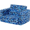 image:imageDelta Children Cozee Blue Camo Convertible Foam Chair to Lounger for KidsBlue Camo
