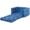 image:imageDelta Children Cozee Blue Camo Convertible Foam Chair to Lounger for KidsBlue Camo