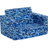 image:imageDelta Children Cozee Blue Camo Convertible Foam Chair to Lounger for KidsBlue Camo