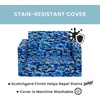 image:imageDelta Children Cozee Blue Camo Convertible Foam Chair to Lounger for KidsBlue Camo