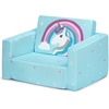 image:imageDelta Children Cozee Blue Camo Convertible Foam Chair to Lounger for KidsBlue Unicorn
