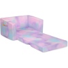 image:imageDelta Children Cozee Blue Camo Convertible Foam Chair to Lounger for KidsPink Tie Dye