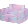 image:imageDelta Children Cozee Blue Camo Convertible Foam Chair to Lounger for KidsPink Tie Dye