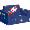 image:imageDelta Children Cozee Blue Camo Convertible Foam Chair to Lounger for KidsSpace
