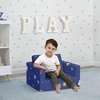 image:imageDelta Children Cozee Blue Camo Convertible Foam Chair to Lounger for KidsSpace