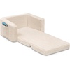 image:imageDelta Children Cozee FlipOut Sherpa 2in1 Convertible Chair to Lounger for Kids PinkCream