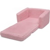image:imageDelta Children Cozee FlipOut Sherpa 2in1 Convertible Chair to Lounger for Kids PinkPink