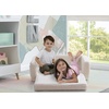 image:imageDelta Children Cozee FlipOut Sherpa 2in1 Convertible Sofa to Lounger for Kids Cream