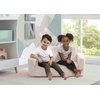 image:imageDelta Children Cozee FlipOut Sherpa 2in1 Convertible Sofa to Lounger for Kids Cream