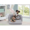 image:imageDelta Children Cozee FlipOut Sherpa 2in1 Convertible Sofa to Lounger for Kids GreyGrey