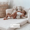 image:imageDelta Children Cozee FlipOut Sherpa 2in1 Convertible Sofa to Lounger for Kids GreyGrey