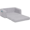 image:imageDelta Children Cozee FlipOut Sherpa 2in1 Convertible Sofa to Lounger for Kids GreyGrey