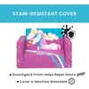 image:imageDelta Children Cozee Kids Couch 2Seater Kids Sofa Convertible 2in1 Flip Open Toddler Couch Sleeper Foam Chair for Playroom amp Bedroom Bed Lounger Comfy Play Sleeping Lounge Chair Unicorn