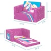 image:imageDelta Children Cozee Kids Couch 2Seater Kids Sofa Convertible 2in1 Flip Open Toddler Couch Sleeper Foam Chair for Playroom amp Bedroom Bed Lounger Comfy Play Sleeping Lounge Chair Unicorn