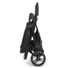 image:imageDelta Children Cruzer Double Stroller  Lightweight Side by Side with Reclining Seats Extendable Canopies and Flat Fold Black