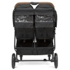 image:imageDelta Children Cruzer Double Stroller  Lightweight Side by Side with Reclining Seats Extendable Canopies and Flat Fold Black