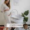 image:imageDelta Children Curve Bassinet WhiteGrey