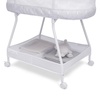 image:imageDelta Children Curve Bassinet WhiteGrey