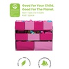 image:imageDelta Children Deluxe MultiBin Toy Organizer with Storage Bins GreyBlue BinsWhitePink Bins