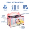 image:imageDelta Children Deluxe Toy Box DisneyPixar CarsDisney Princess
