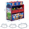 image:imageDelta Children Design amp Store 6 Bin Toy Storage Organizer Nick Jr PAW Patrol