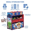 image:imageDelta Children Design amp Store 6 Bin Toy Storage Organizer Nick Jr PAW Patrol