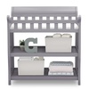 image:imageDelta Children Eclipse Changing Table with Changing Pad WhiteGrey