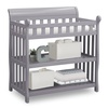 image:imageDelta Children Eclipse Changing Table with Changing Pad WhiteGrey