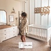 image:imageDelta Children Essex 4in1 Convertible Baby Crib Grey with Natural LegsBianca White