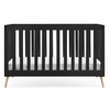image:imageDelta Children Essex 4in1 Convertible Baby Crib Grey with Natural LegsEbony